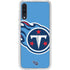 NFL Tennessee Titans Large Logo Galaxy A50 Clear Case